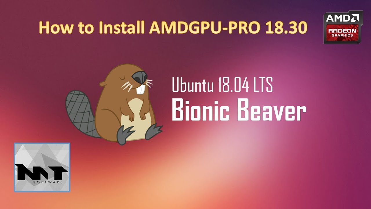 How to Install AMDGPU-Pro on Ubuntu 18.04