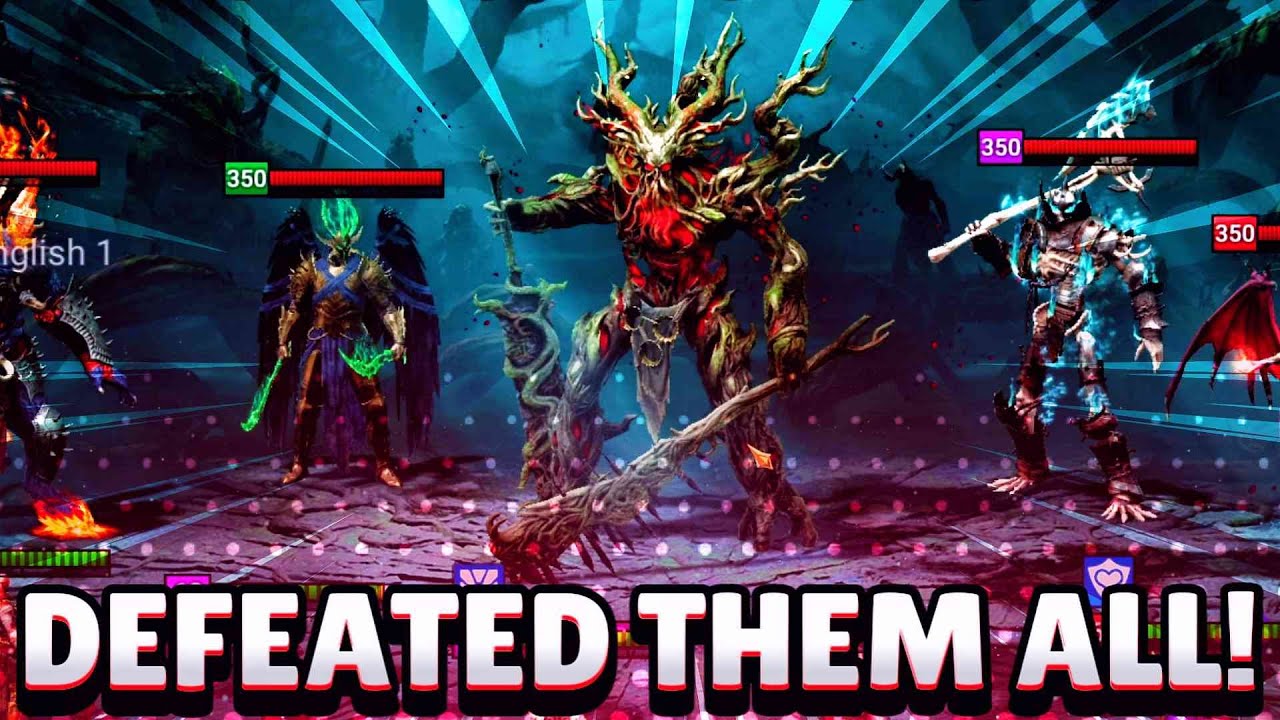 ГЛАВНЫЕ БОССЫ МРАЧНОГО ЛЕСА ЗАЧИЩЕНЫ! | Рейд: Тестовый сервер Shadow Legends