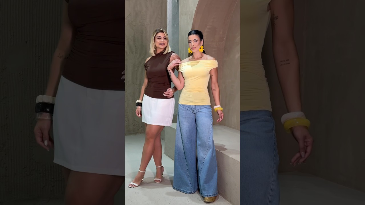 Blusa feminina um ombro s&oacute; super estilosa #blusaslindas #modafeminina #look