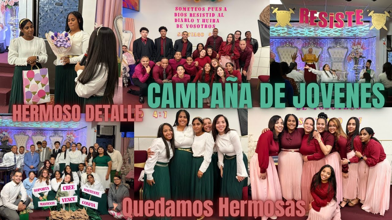 CAMPAÑA DE JÓVENES RESISTE //MASSIELLYTC// #campaña #jovenescristianos