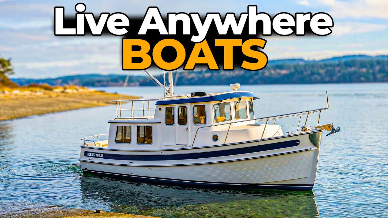 Best 5 Trailerable Trawlers That You Can Actually Live On