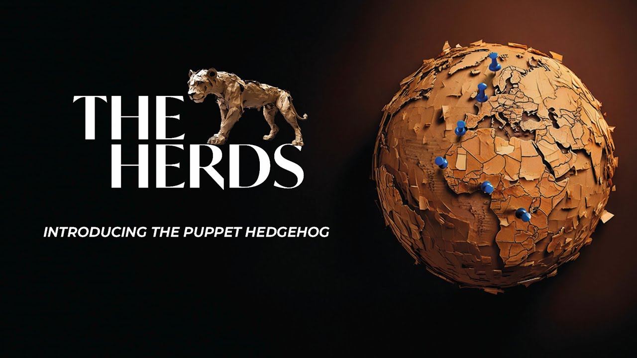 🦔 Build your own Hedgehog puppet - THE HERDS