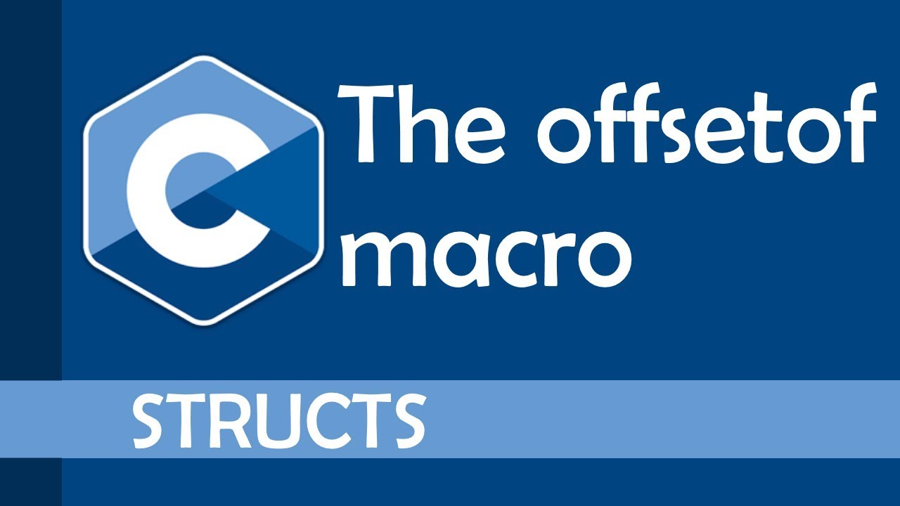 The offsetof macro in C