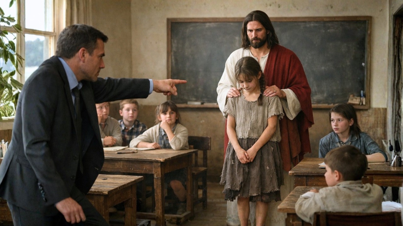 RECHAZÓ A LA NIÑA POBRE EN CLASE | PERO JESÚS ESTABA AHÍ TODO EL TIEMPO