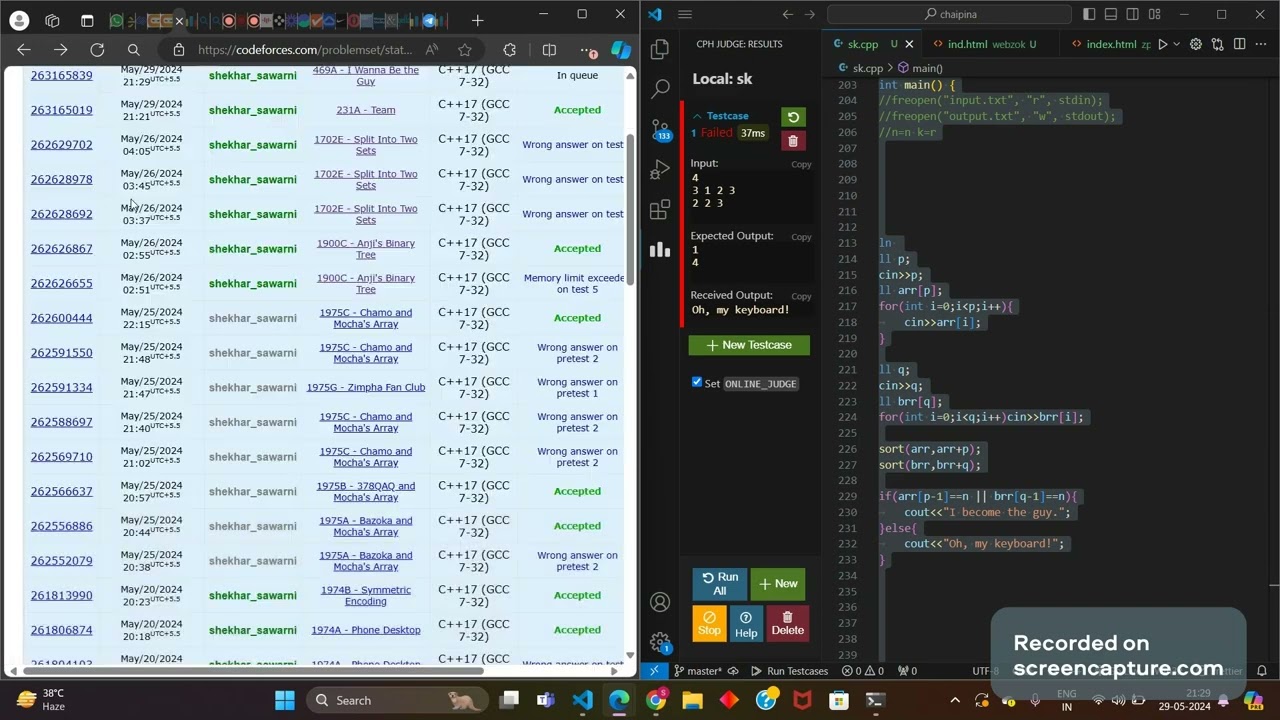 competitive programming || codeforces || dsa