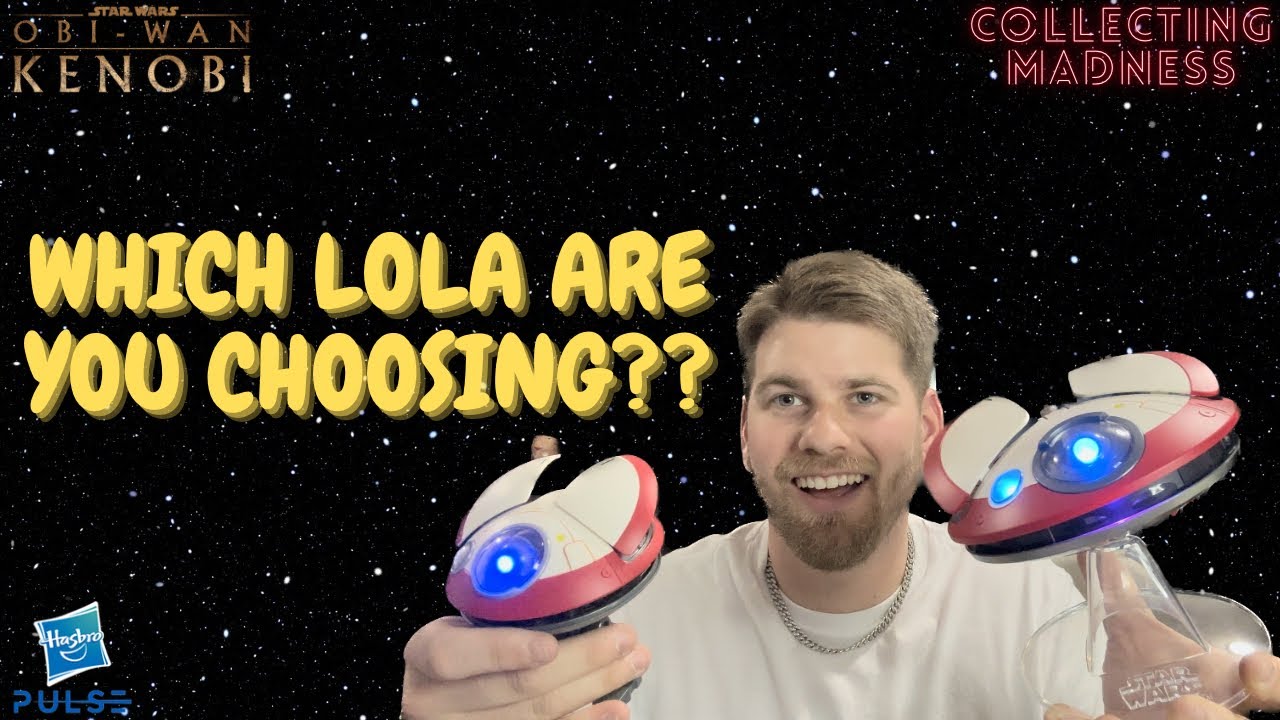 HASBRO STAR WARS LOLA ANIMATRONIC DROID UNBOXING & COMPARISON! L0-LA59 #starwars #hasbro #unboxing