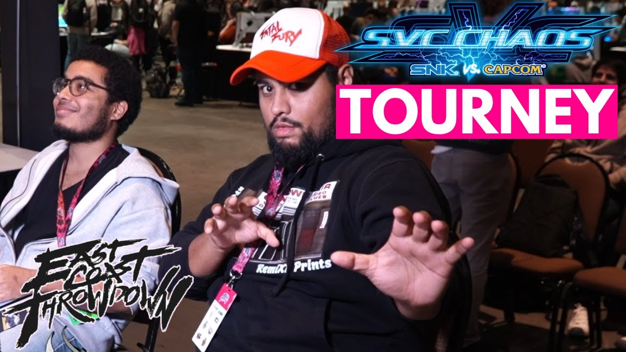 East Coast Throwdown 2024 - SVC Chaos Tournament (Lateenx Midboss Moomaster Logahan) SNK vs. Capcom