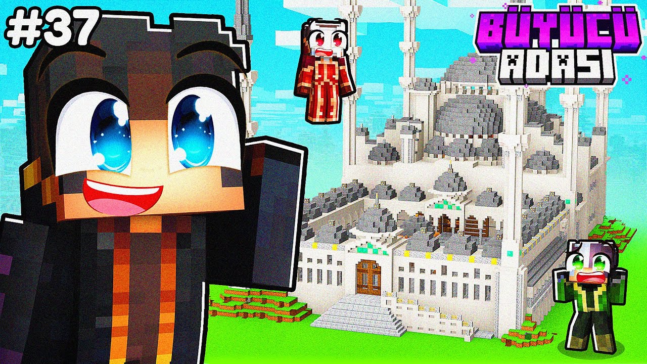 Cami İnşa Ettik! 🕌 | Minecraft Büyücü Adası #37