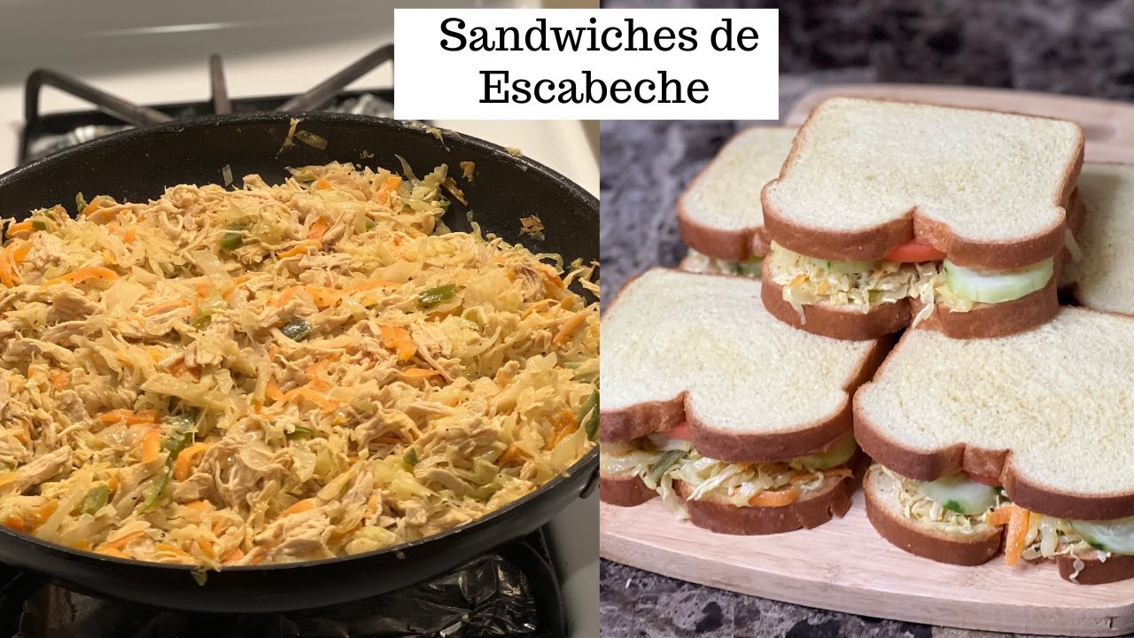Sandwiches de Escabeche 😋✨😍 *FACILES Y ADDICTIVOS!*