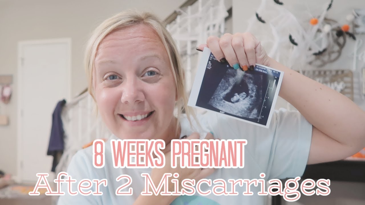 8 Weeks Pregnant After Two Miscarriages | Low Heartbeat |