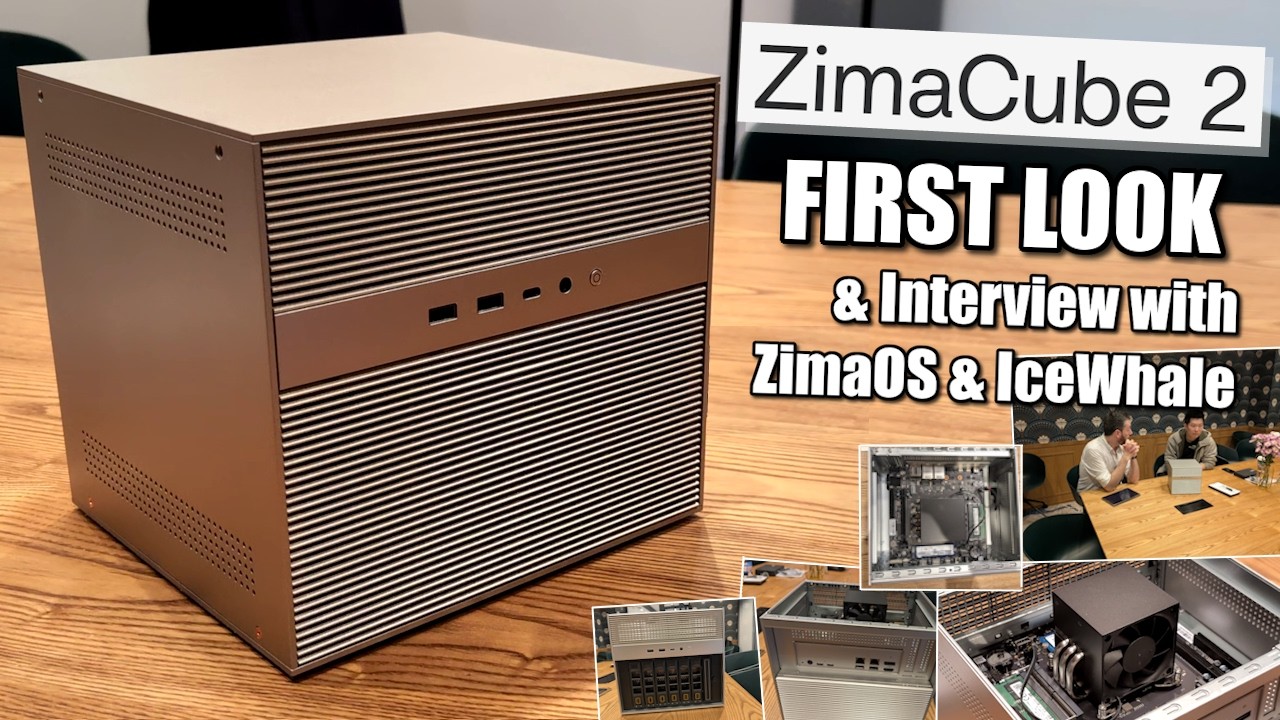 ZimaCube 2 Design Update + Q&A with the Zima Founder