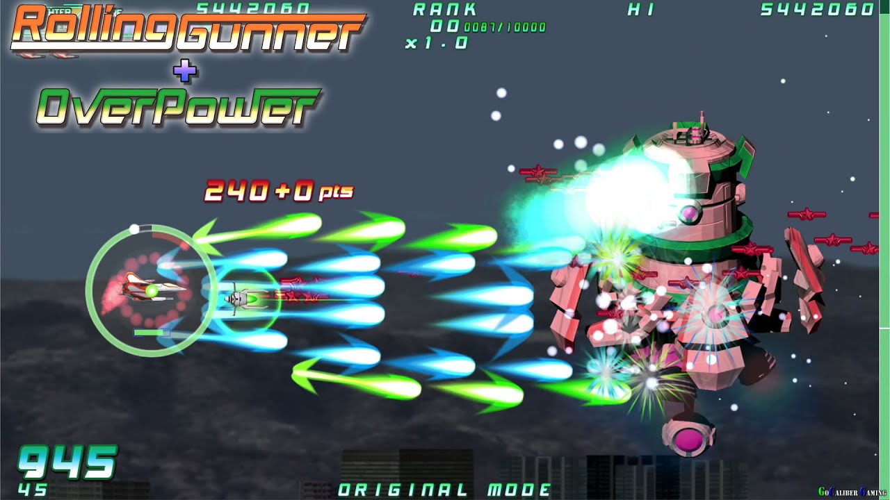 Rolling Gunner + Over Power PS4 Gameplay RF-42RX STORK