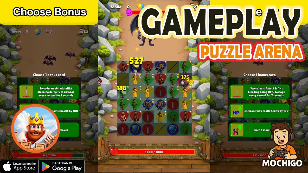 Puzzle Arena Gameplay - Android / IOS