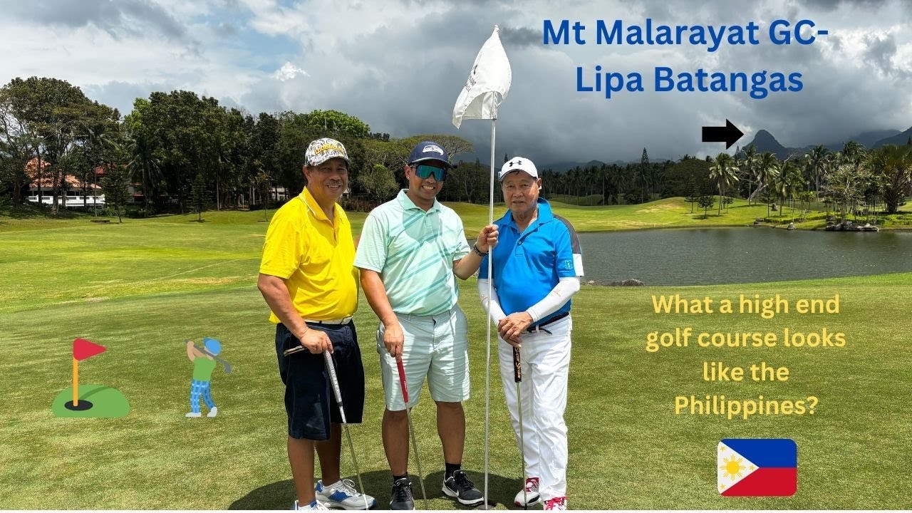 I played one of the top rated golf courses in the Philippines! Mt Malarayat GC   Lipa Batangas #golf