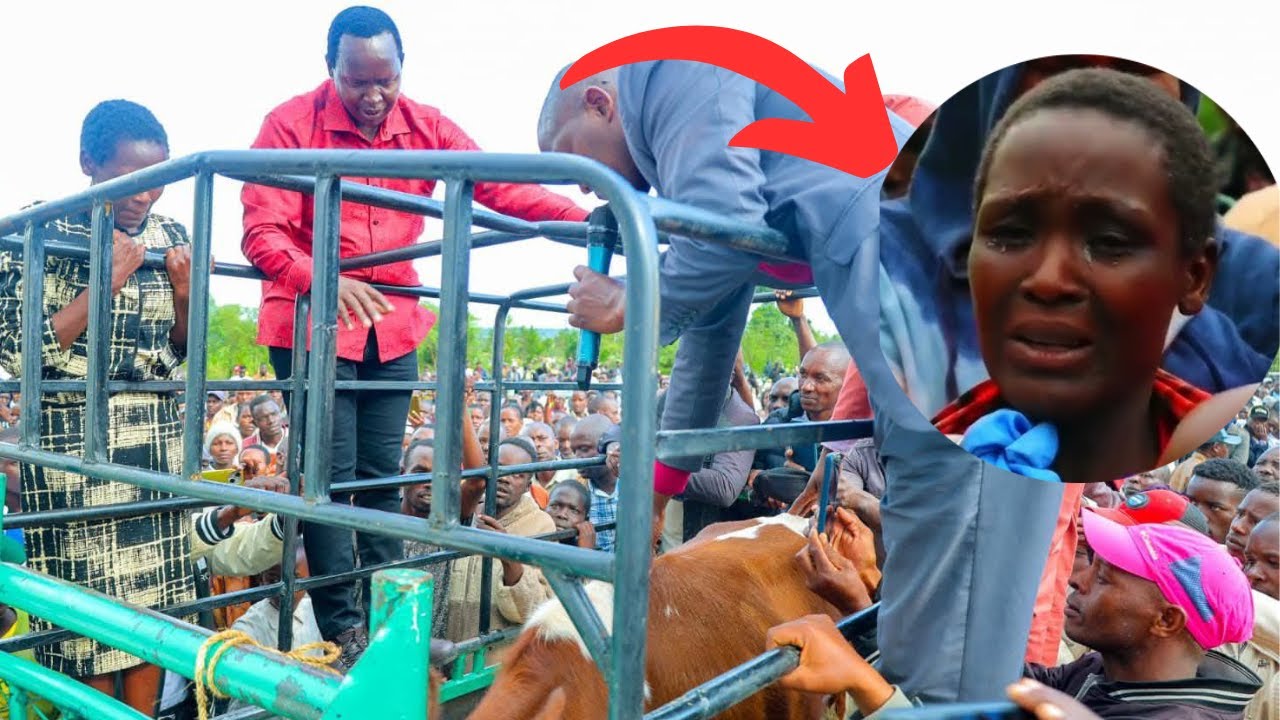 💔 MAMA EMMANUEL EMOTIONALLY RECEIVES GIFT AT EMMANUEL BURIAL FROM MCA PAUL CHIRCHIR TARIMBO