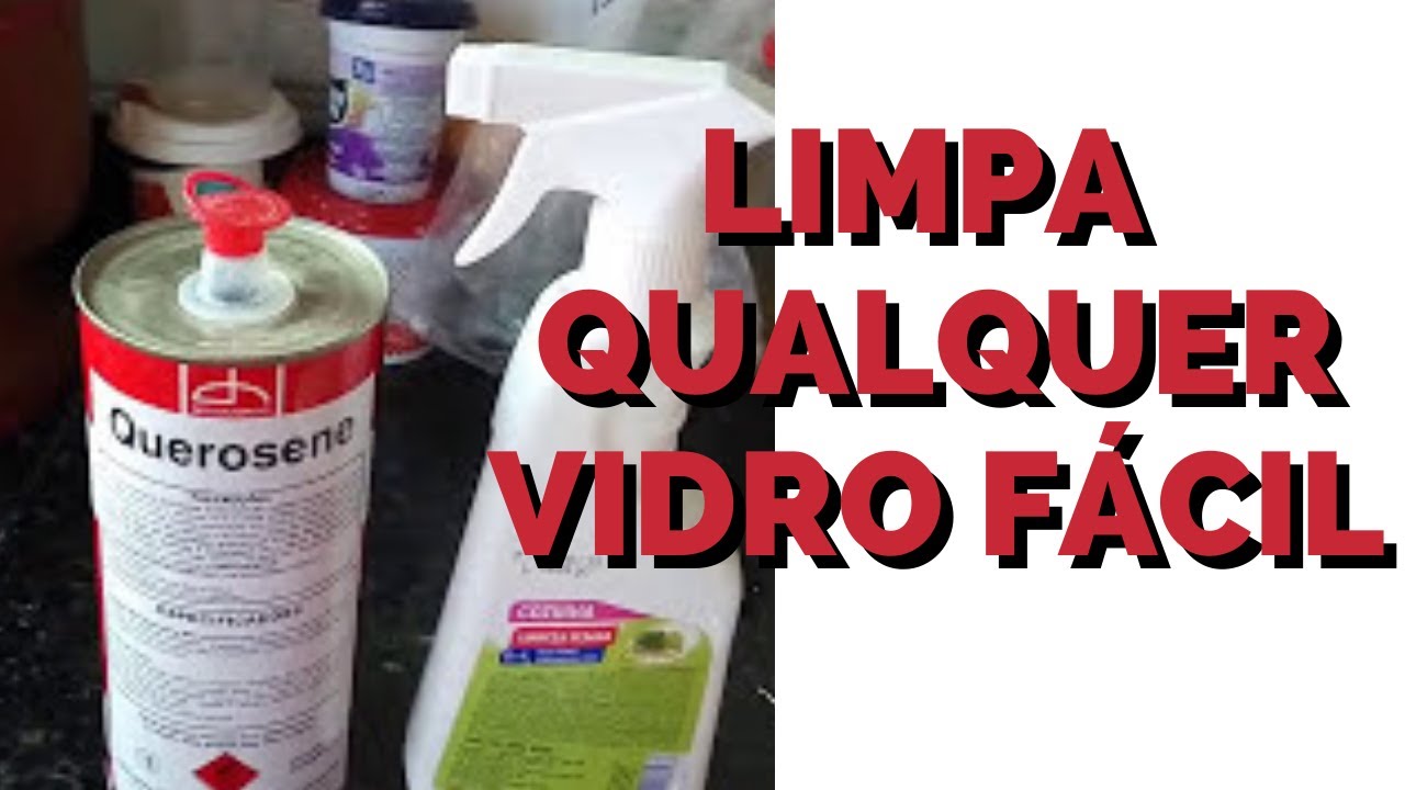 Como limpar janelas e portas de vidro facilmente?😉