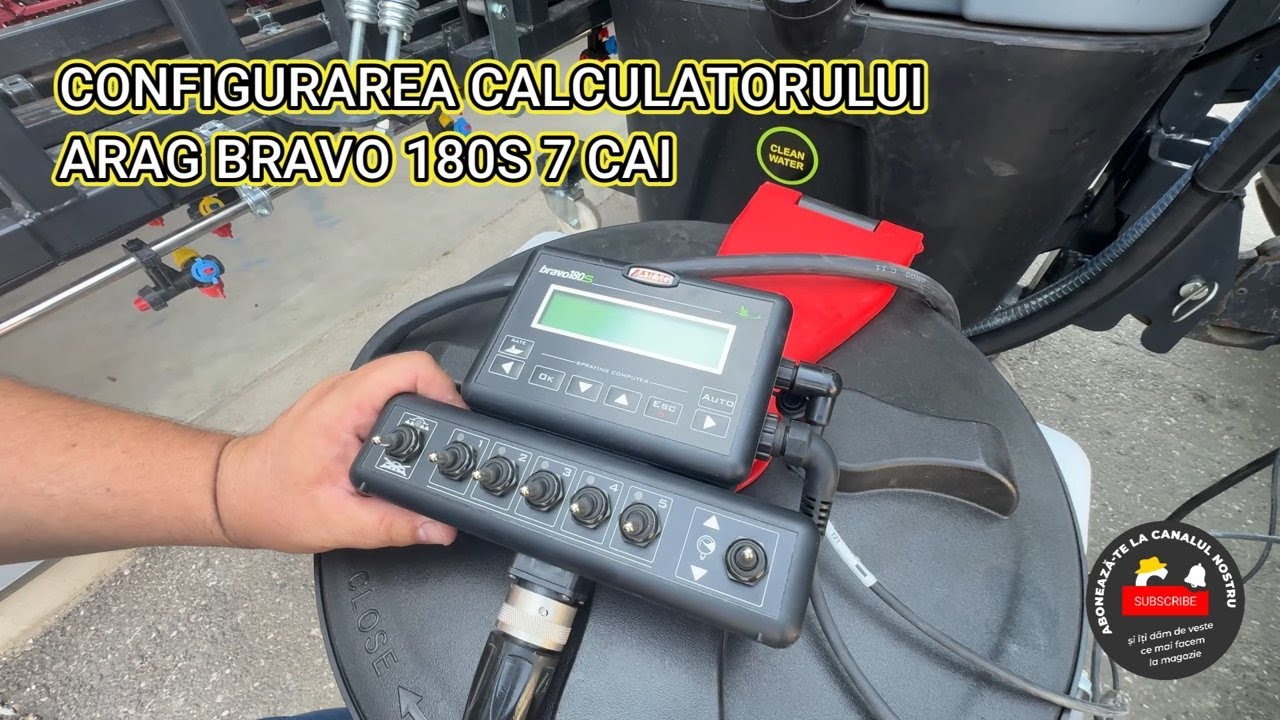 CONFIGURAREA CALCULATORULUI ARAG BRAVO 180S 7 CAI