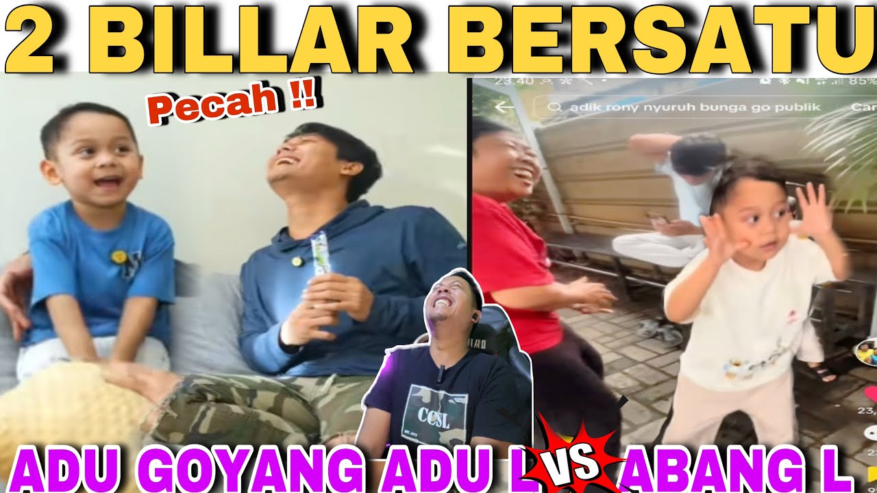 PECAH‼️2 BILLAR BERSATU BIKIN IKLAN TERMAHAL DI TIKTOK - ADU GOYANG GEMES ADUL VS ABANG L VIRALL