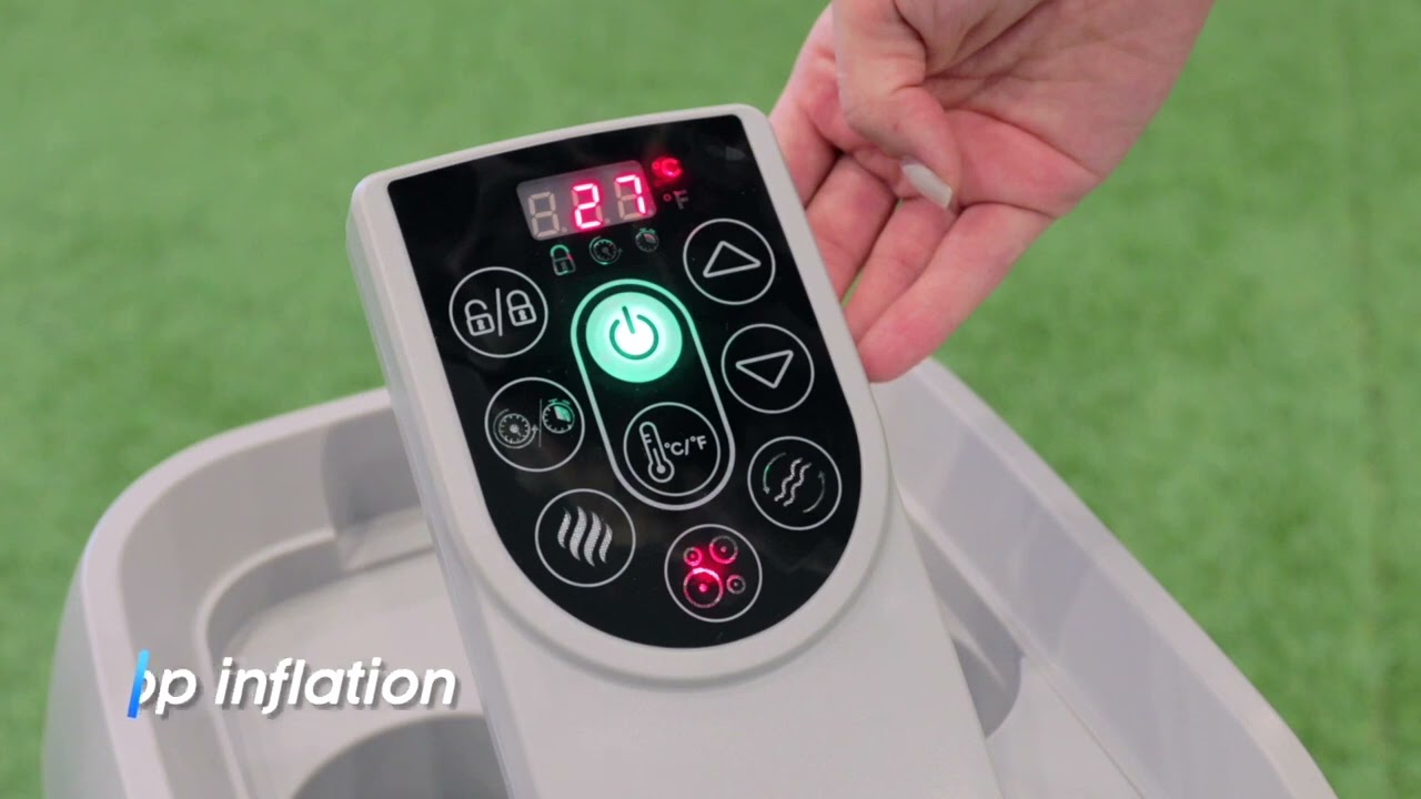 2024 Coleman SaluSpa - AirJet Hot Tub Installation