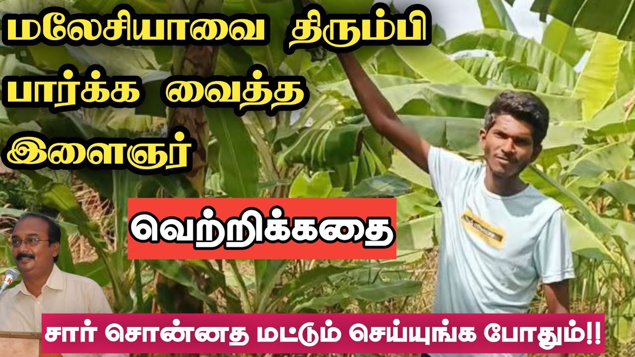 மலேசியாவை திரும்பி பார்க்க வைத்த இளைஞர் #ஜெயக்குமார் #organic farming
