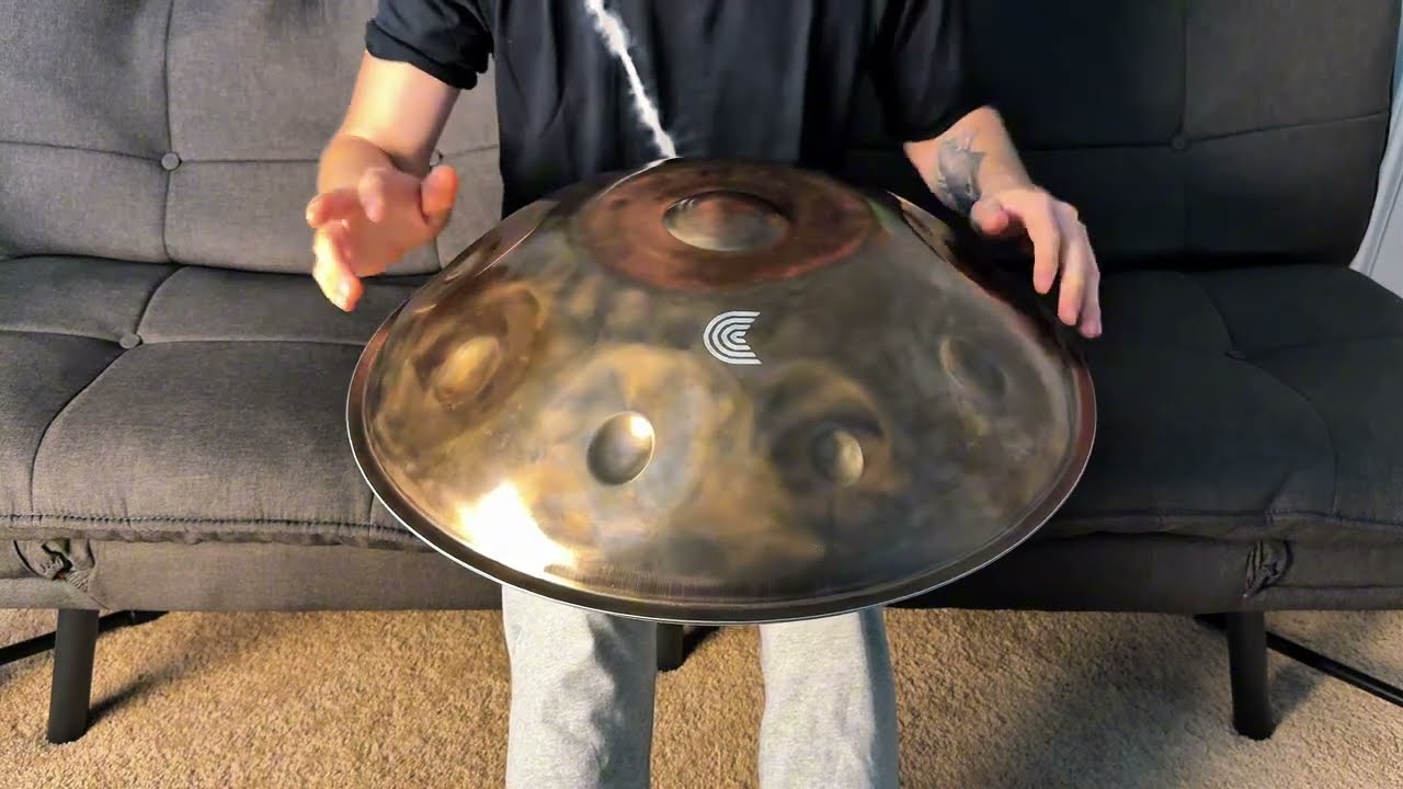 B Celtic Minor 13 - Chroma Drum - Handpan Pantam