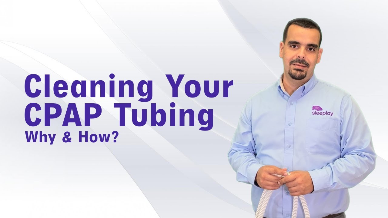 Why & How to Clean CPAP Tubing on your sleep apnea (CPAP machine)