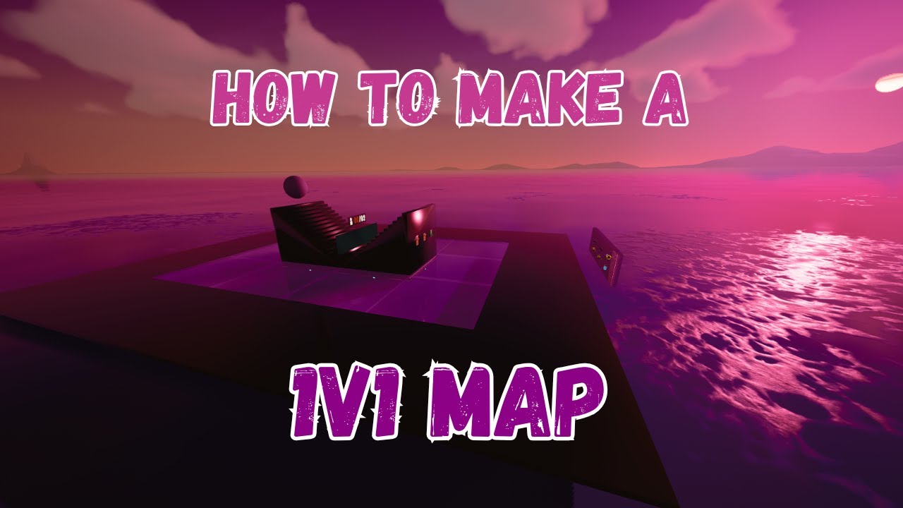 How To Make A 1v1 Map In Fortnite Creative (I'M BACK)
