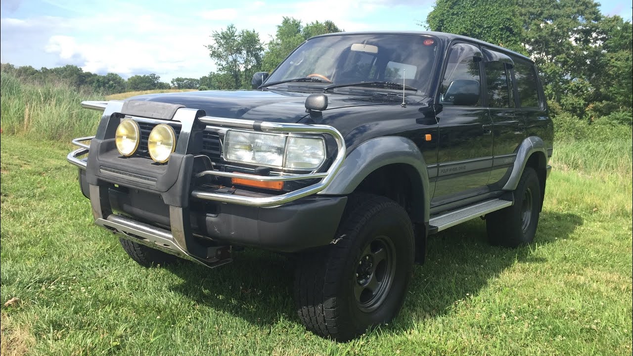 1996 TOYOTA LAND CRUISER HDJ81 TURBO DIESEL - 4X4 - JDM &mdash; &mdash;Walk-around