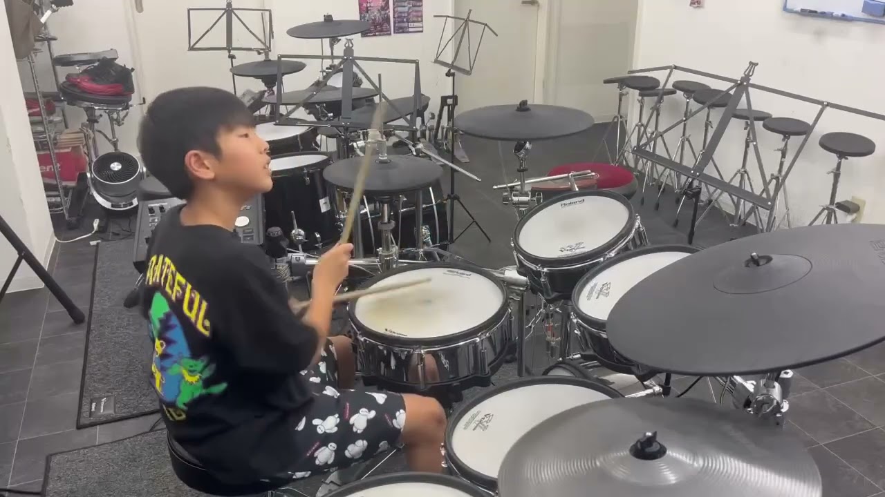 【ローランドミュージックフェスティバル】Ｖドラム・ステージ🥁　　　　　　　　　Jr.フリーパフォーマンス　池本 晄　　　　　　　フォルメイカー／LOCAL CONNECT