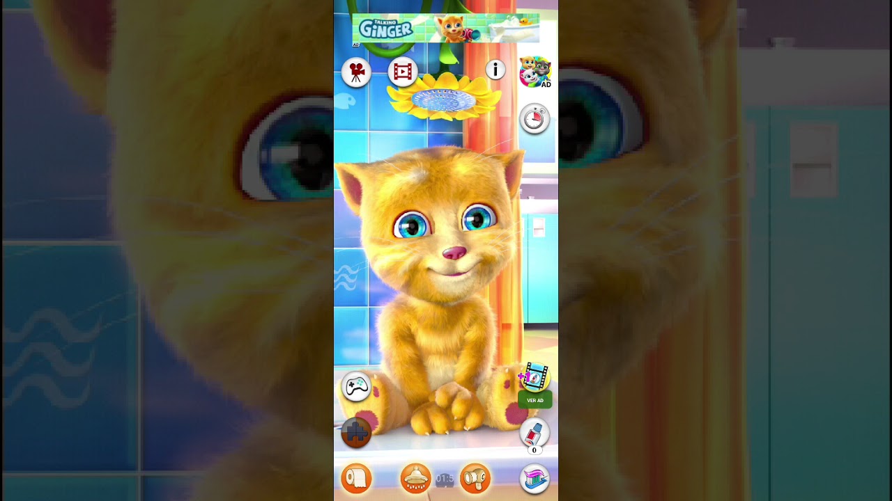 #Jugando juego de talgim ginger#jugando 