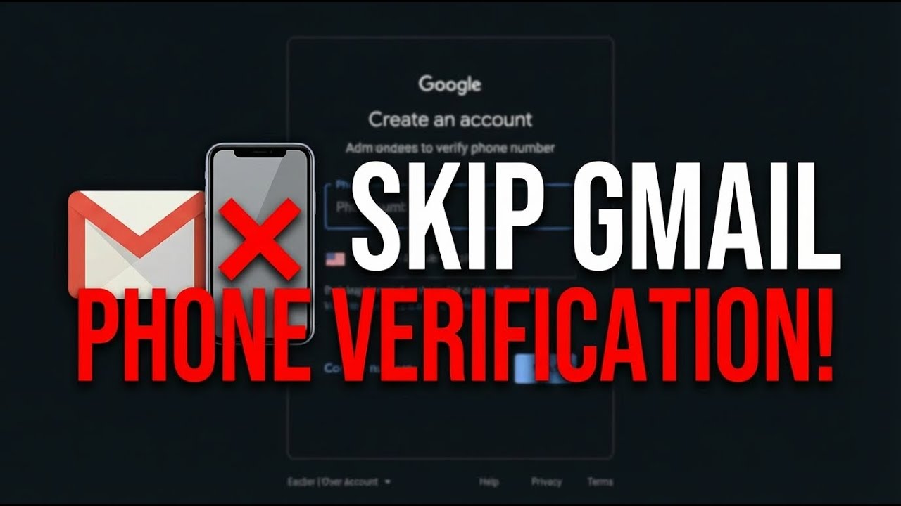 Unlimited Google Accounts Without Phone Number Verified
