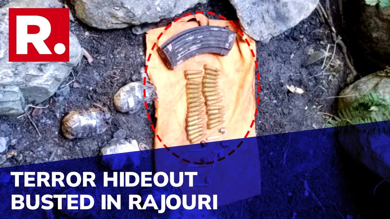 Terrorist Hideout Busted In Jammu & Kashmir's Rajouri In Joint Operation By Police & Army