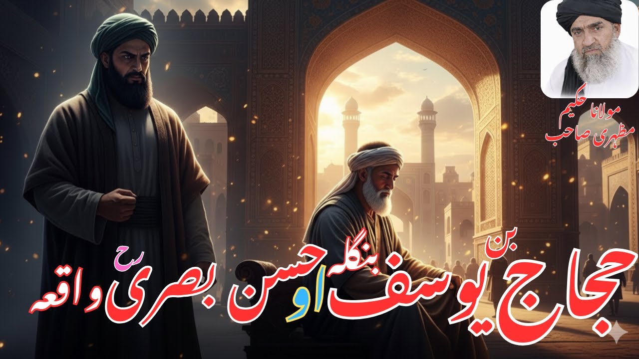 Pashto Bayan | Molana Hakeem Mazhari Sahib | Hijaj Bin Yosuf Aw Hasan Basri (RA) Waqiga