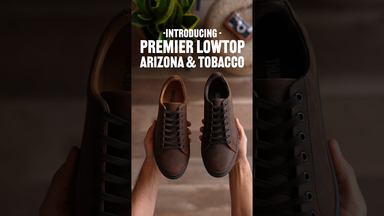 NEW Rugged Leather Sneakers! #ThursdayBoots #ThursdaySneakers #Rugged #Heritage #LowTops #newlaunch