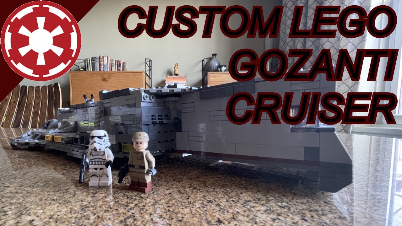 CUSTOM LEGO GOZANTI CRUISER (LEGO Star Wars Ship)