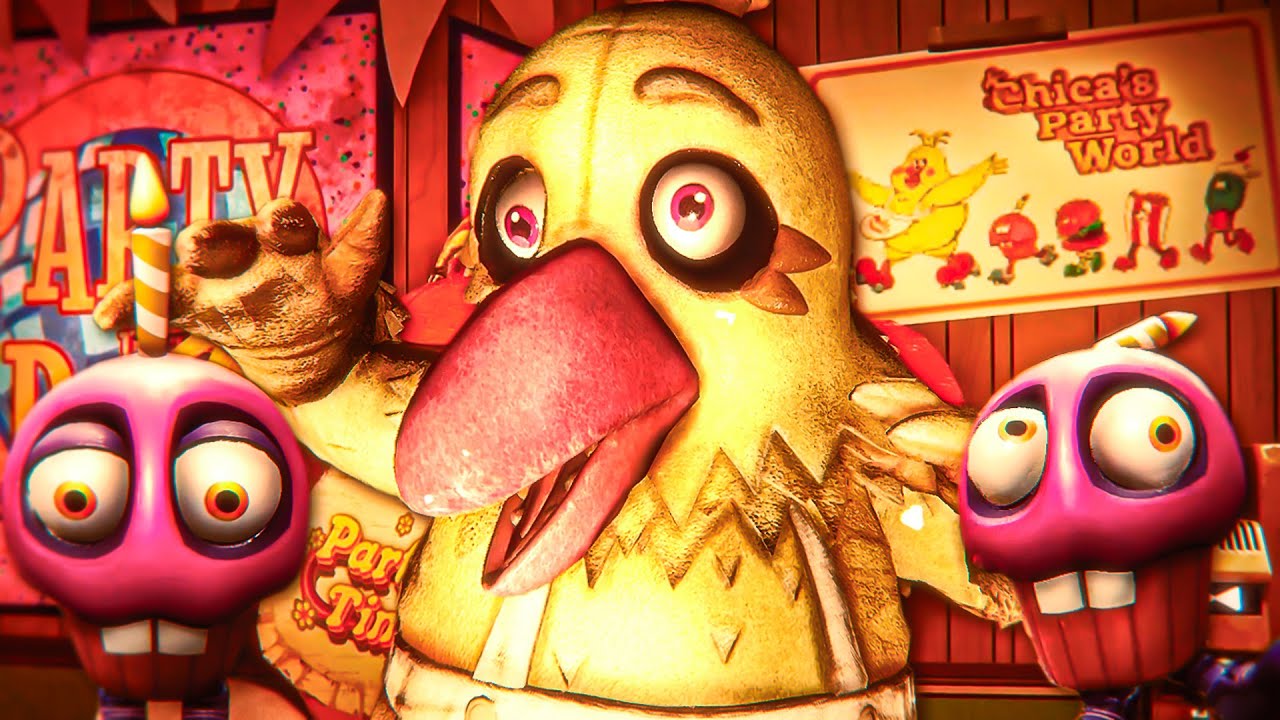 CHICA'S PARTY WORLD IS FINALLY SOLVED... - FNAF SECRET OF THE MIMIC PART 5