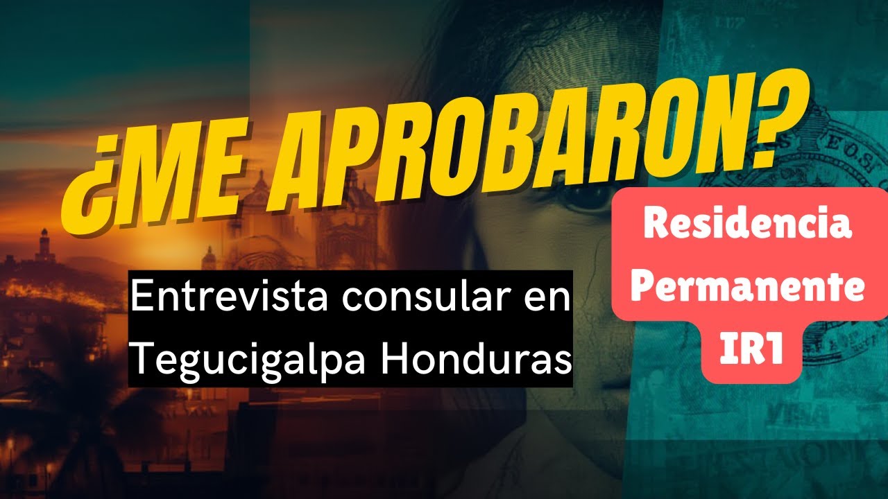 ¿ME APROBARON? 😰🇺🇸 | Mi entrevista consular en Tegucigalpa (Proceso Migratorio REAL)
