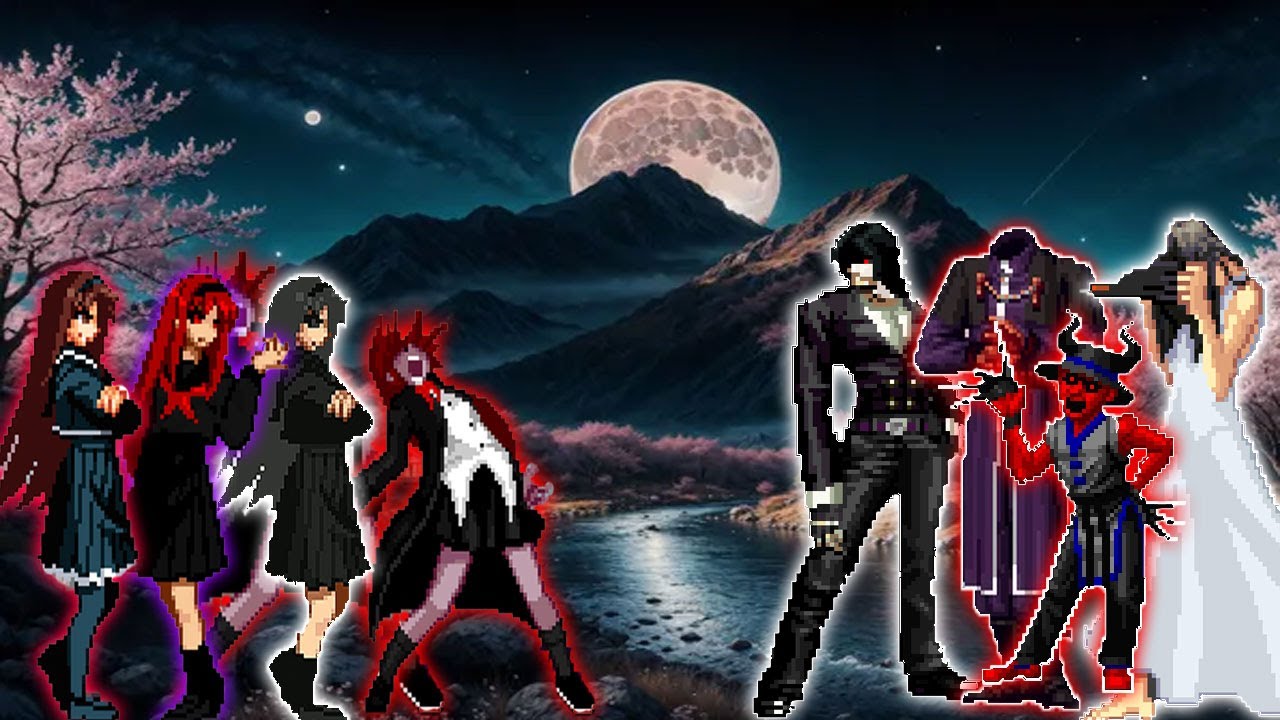 [Mugen KOF] Rage Vs Super Horror Team Акихи Ягами
