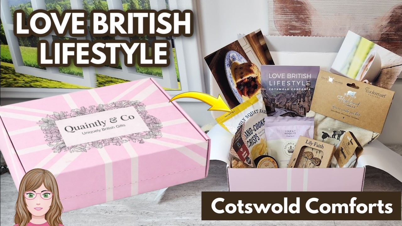 Что внутри коробки Cotswold Comforts? Распаковка британской подписки | Февраль 2026