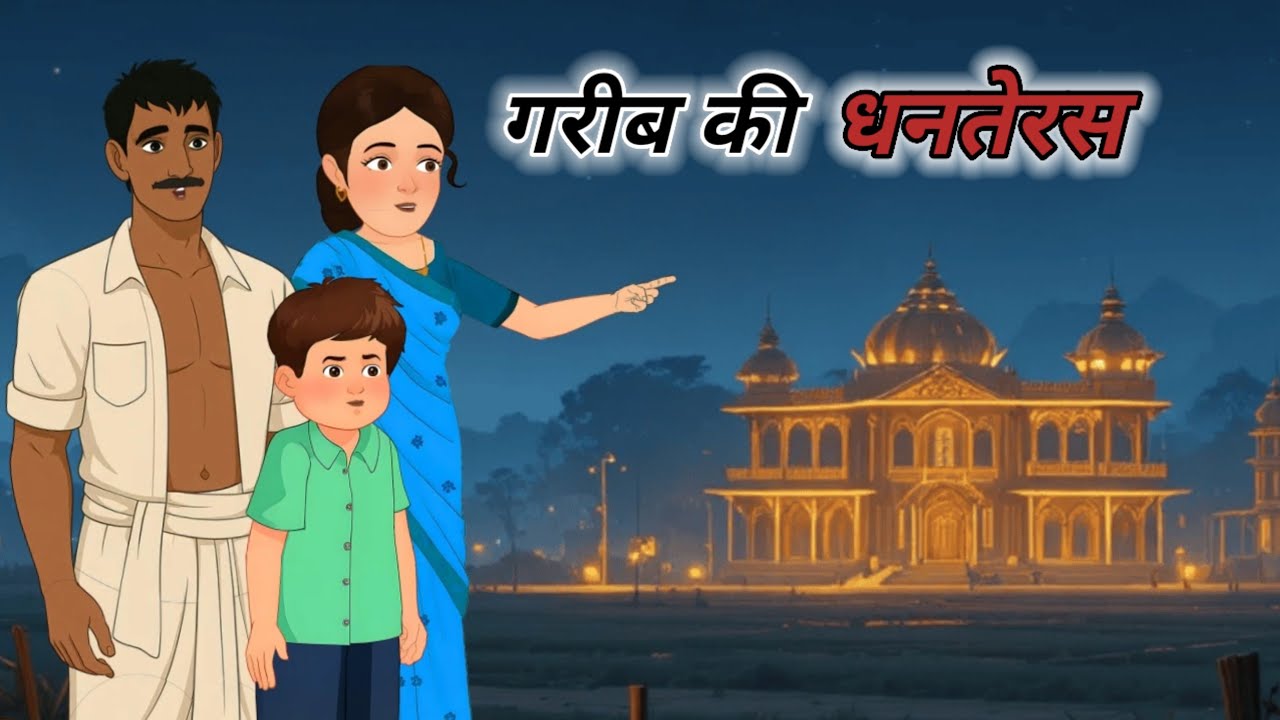 गरीब की धनतेरस | Moral Stories | Stories In Hindi | Story Video | Bedtime Stories | Cartoon Video 