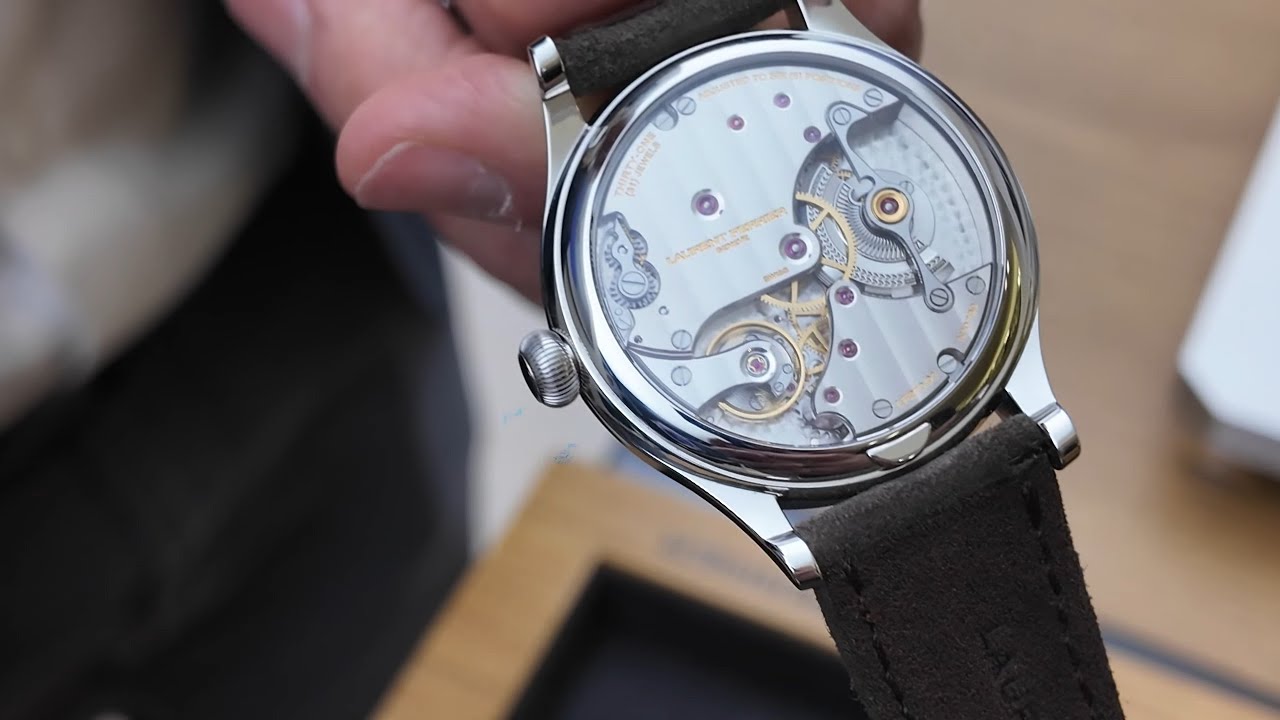 Laurent Ferrier Classic Auto, Natural Escapement, Micro-Rotor, Hand-Finishing, GPHG Winner