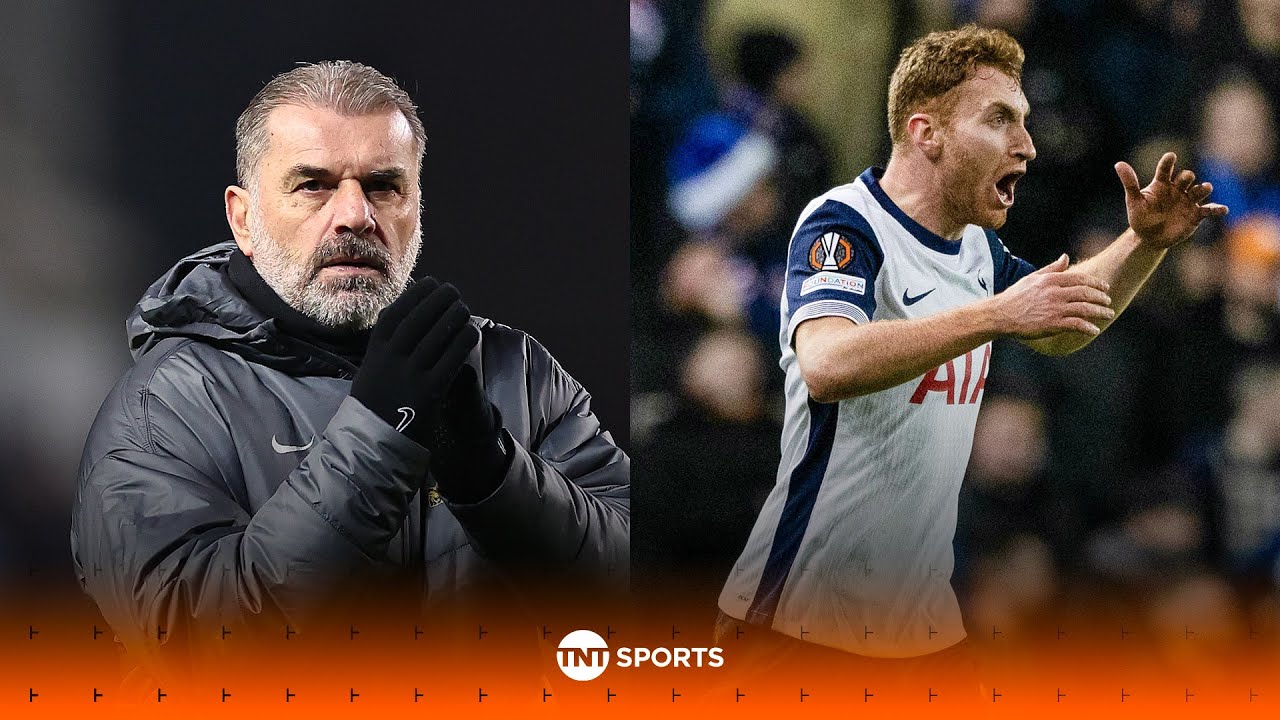 Ange Postecoglou reflects after Tottenham's struggles continue against Rangers in the #UEL ⚪