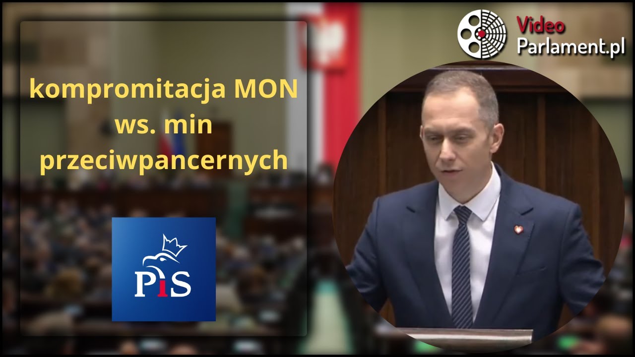 PiS - kompromitacja MON ws. min przeciwpancernych