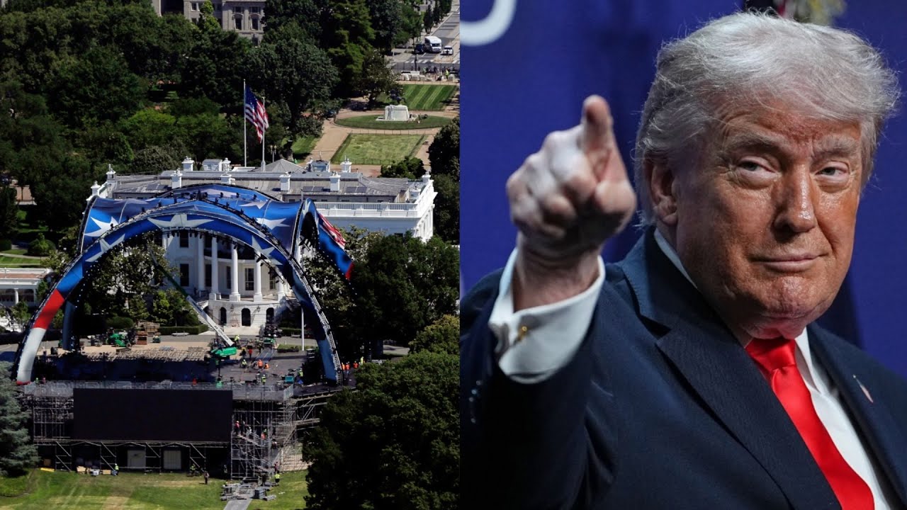 Трамп намекнул, что арена Белого дома может остаться на месте, пока Вашингтон готовится к меропри...
