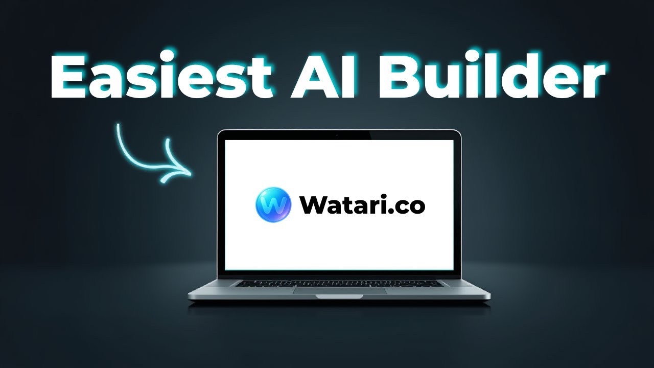 Easiest AI Website Builder - Watari.co Tutorial