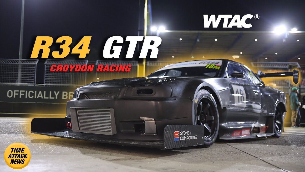 R34 Nissan GT-R Skyline by Croydon Racing - WORLD TIME ATTACK CHALLENGE