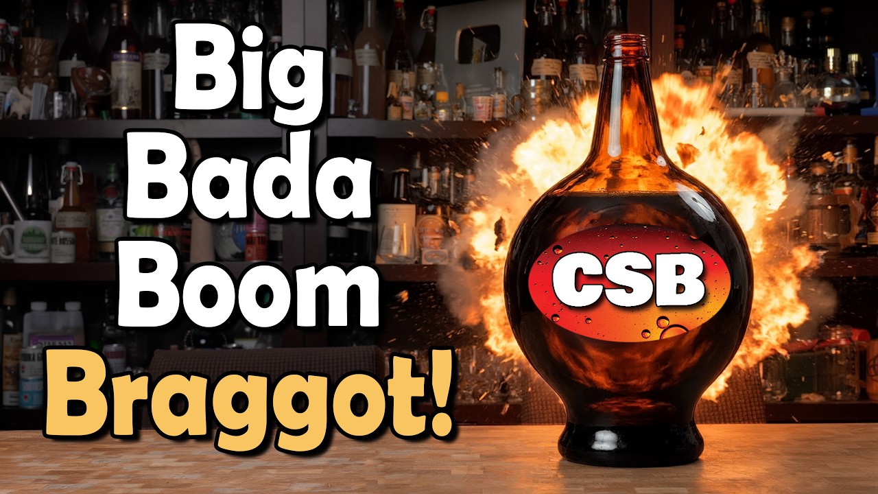 Whole Ass or No Ass: Brewing the Big Bada Boom Braggot (Beer/Mead Hybrid)