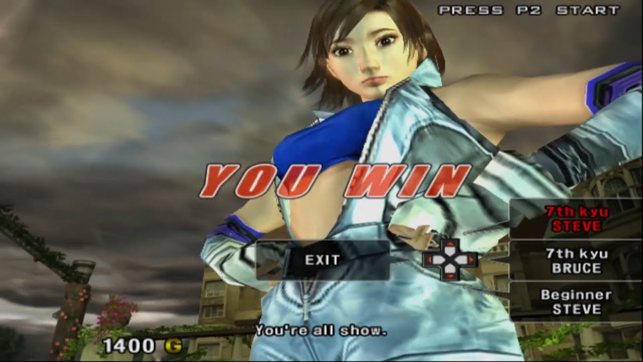 Tekken 5 - Asuka Kazama - Arcade Mode - HD - 60 FPS - Beginner - 1st Kyu