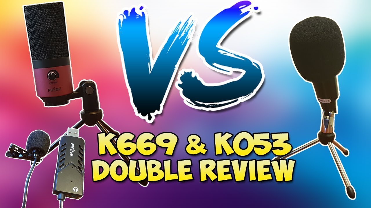 Worthy Upgrade from the K668? | Fifine K669 & K053 Double Review