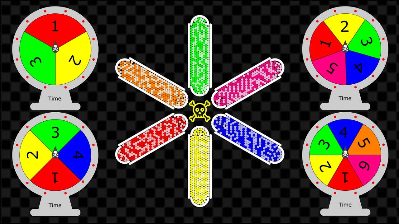 Wheel of Luck! - Survival Marble Race in Algodoo | 36 |